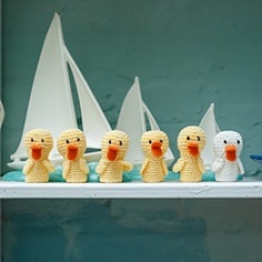 Five Little Ducks Finger Puppets