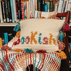 Bookish Cushion Cover