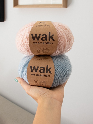 Win! A bundle of five 50g balls of WAK Bouclé Cloud yarn