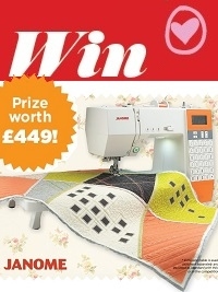 Win a Janome DKS30 Sewing Machine with Pretty Patches
