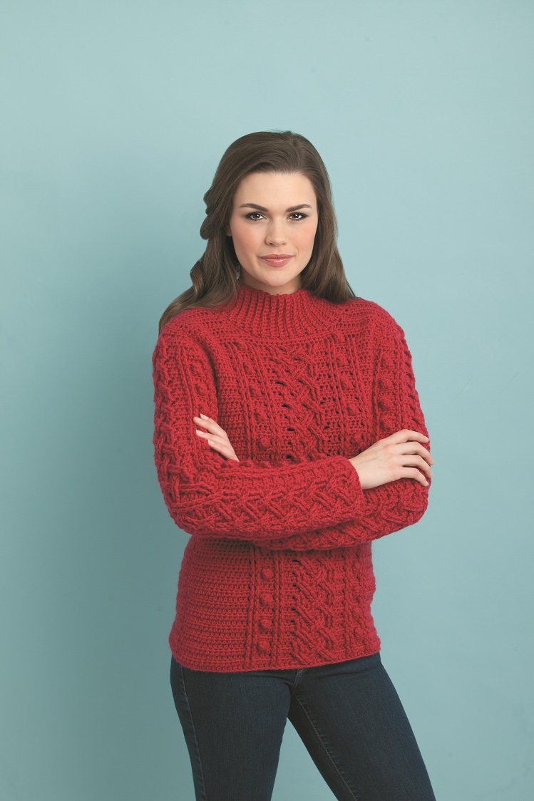 Innisberry Pullover by Melissa Leapman | Inside Crochet Magazine, Blog ...