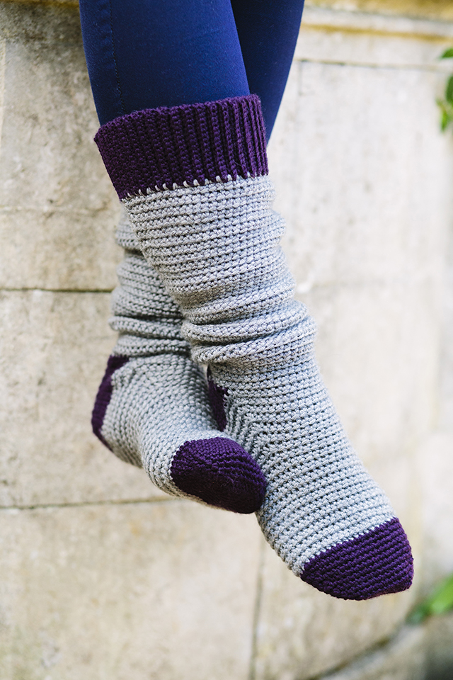 Welly Socks by Vicki Brown | Inside Crochet Magazine | Blog | Inside ...