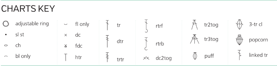crochet-key-chart
